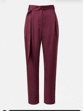 Satin Cropped Pants ADD TO HEARTS LAPOINTE